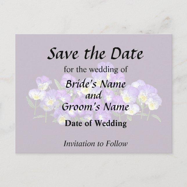 Cartão Postal De Anúncio Encontro da Família Amor-Perfeito (Frente)