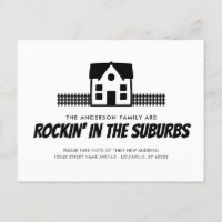 Engraçado Rockin' nos subúrbios Nós nos movemos
