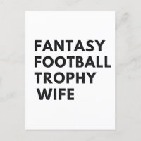 Esposa Troféu de Futebol Fantasia Casais Divertido
