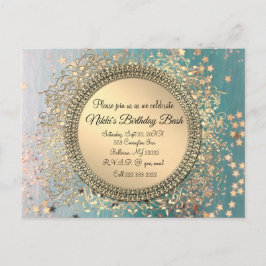 Cartão Postal De Anúncio Esteira de cerâmica no Aniversário Personalizado A