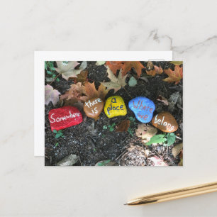 Cartão Postal De Anúncio Estilo Russo de País Novo Lar