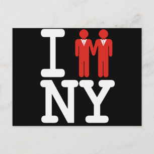 Cartão Postal De Anúncio EU ME CASEI EM NY HOMENS -.png