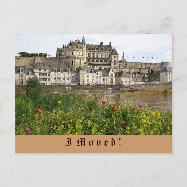 Cartão Postal De Anúncio Eu Me Movi! (Frente)