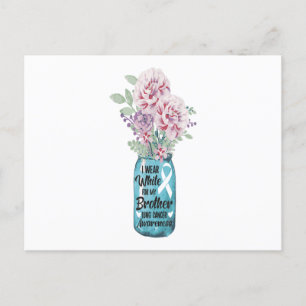 Cartão Postal De Anúncio Eu Visto Branco Para O Meu Presente De Consciência