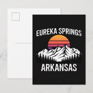 Cartão Postal De Anúncio Eureka Springs
