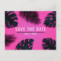 Festa de Folhas de Palmeira Tropical Rosa Salve a