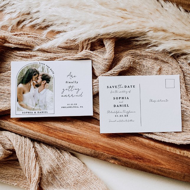 Cartão Postal De Anúncio Finalmente, Arch Moderno com Fotografia Salvar a D (Criador carregado)