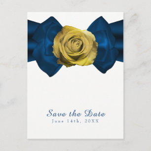 Cartão Postal De Anúncio Fita Azul e Rosa Amarela Salve o Dia QUALQUER COR