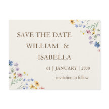 Flor de Campo Pastel Bege