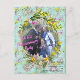 Cartão Postal De Anúncio Flores do Campo de Prados Retro