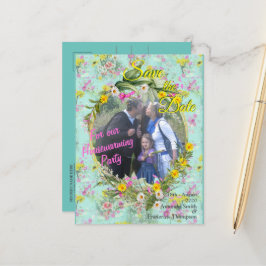 Cartão Postal De Anúncio Flores do Campo de Prados Retro