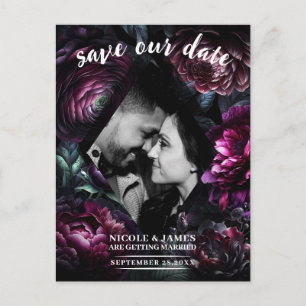 Cartão Postal De Anúncio Flores Enfeitiçadas Negras e Malhadas Salva o Dia