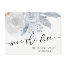 flores pálidas | salvar a data