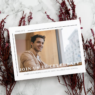 Cartão Postal De Anúncio Formando de Fotografia de Script de Tipografia Chi