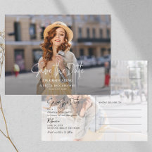 Formatura 2026 Foto de Graduado Salve a Data