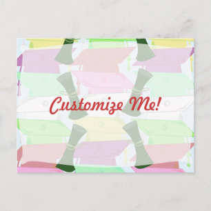 Cartão Postal De Anúncio Formatura Personalizável