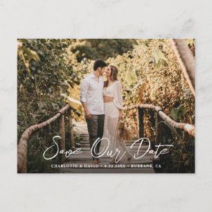 Cartão Postal De Anúncio Foto de casamento russo: Salve nossa data