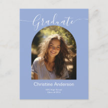 Foto do Arco de Graduação de Tipo de Script Minima