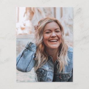 Cartão Postal De Anúncio Foto personalizada