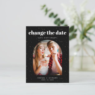 Cartão Postal De Anúncio Fotos das Estrelas Celestiais Mudar a Data 