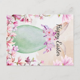 Cartão Postal De Anúncio Frohe Ostern - Osterei mit Magnolien