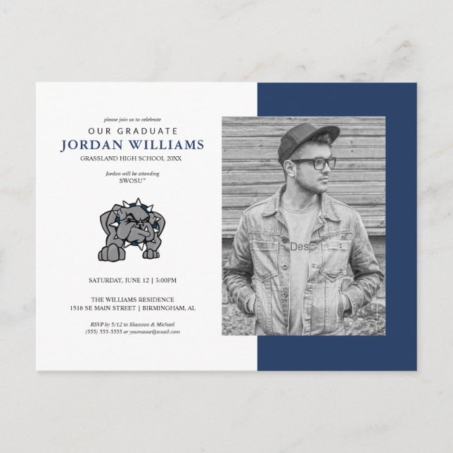 Cartão Postal De Anúncio Futuro Graduado da SWOSU (Frente)