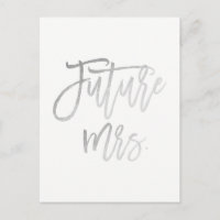 Futuro Sra. Falso Papel Alumínio Moderno Salvar A