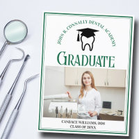 Graduação Personalizada de Foto da Escola Dental V