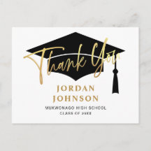 Graduação Simples Moderna - Obrigado