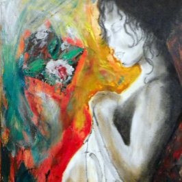 Cartão Postal De Anúncio gravidez