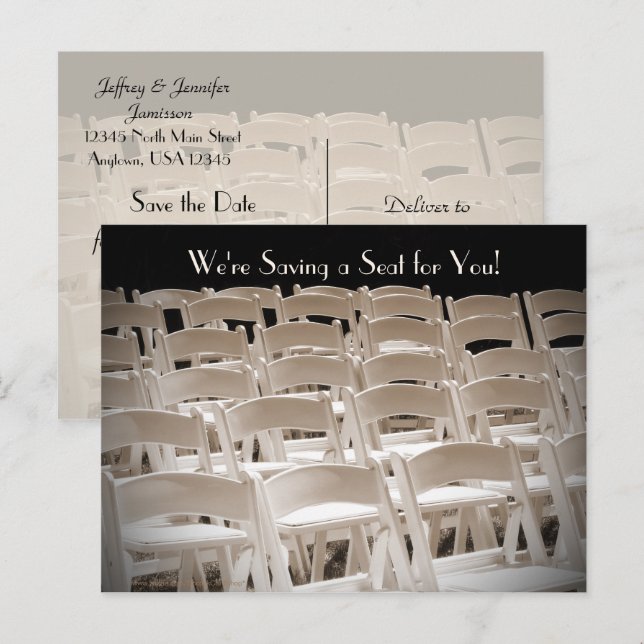 Cartão Postal De Anúncio Guardar as Câmaras de Cerimônia de Renovação da Da (Frente/Verso)