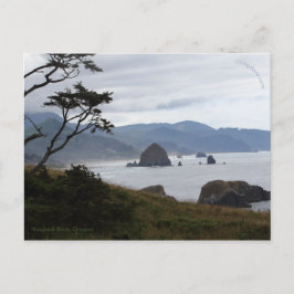 Cartão Postal De Anúncio Haystack Rock, Oregon