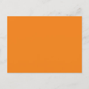Cartão Postal De Anúncio Hex #F17F17, Salmão Escuro