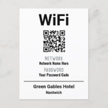 Instruções WiFi com código QR