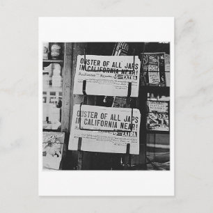 Cartão Postal De Anúncio Internamento Japonês - Jornais