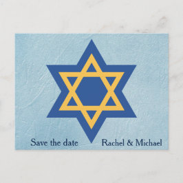 Cartão Postal De Anúncio Judeu Guardar a data