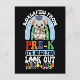Cartão Postal De Anúncio Koalafied Do Pré Jardim de Infância Koala