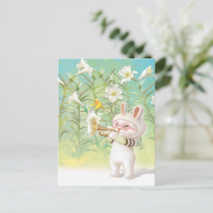 Cartão Postal De Anúncio Lily Blooming
