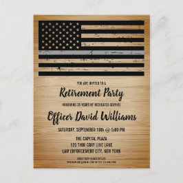 Cartão Postal De Anúncio Linha de Prata Fina com Reforma do Agente Corretiv