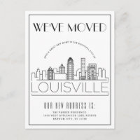 Louisville Modern Deco | Mudança de Endereço