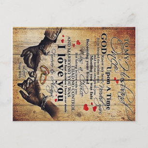 Cartão Postal De Anúncio Love Quotes To My Husband, Home Decor