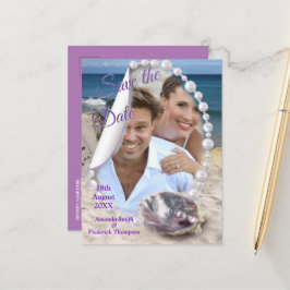 Cartão Postal De Anúncio Mãe de Pérolas Mescladas como Pântanos Líquidos