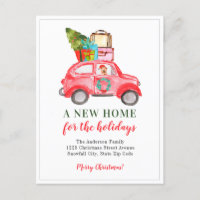 Mala de Natal Bonita para Carro Mudança para Novo