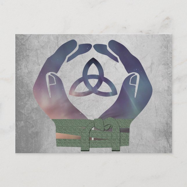 Cartão Postal De Anúncio Manipulação de Eternidade Salve a Posta da placa d (Frente)