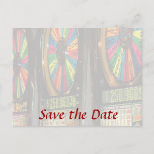 Cartão Postal De Anúncio Máquinas De Slot Las Vegas