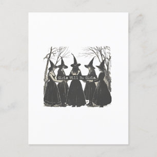 Cartão Postal De Anúncio Meninas Serão Feministas Mulheres Empoderadas