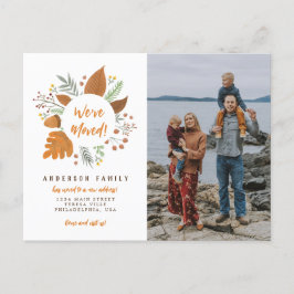 Cartão Postal De Anúncio Moderno Movimentamos a Foto de Ação de Graças