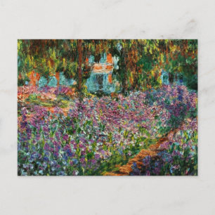 Cartão Postal De Anúncio Monet The Artist Garden at Giverny