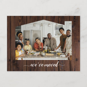 Cartão Postal De Anúncio Movendo Casa Antica