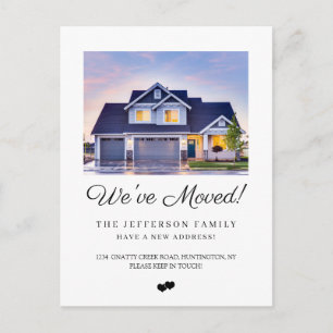 Cartão Postal De Anúncio Movimentamos Nova Mudança de Endereço Foto Moven